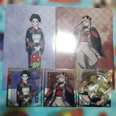 鬼滅の刃 アニプレックス オンラインくじ クリア色紙 クリアファイル