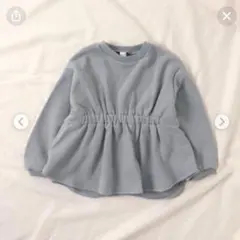 après les cours ブルー 長袖カットソー 120