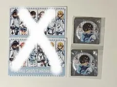 地縛少年花子くん　カラオケの鉄人　缶バッジ　特典ポストカード　花子くん