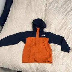 The North Face ウインドブレーカー 紺xオレンジ130