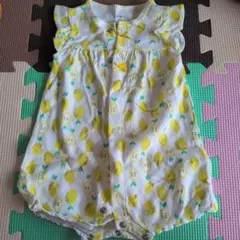 新品未使用　carter's レモン柄 ロンパース 12ヶ月