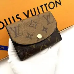 未使用に近い✨ルイヴィトン モノグラム ポルトモネ ロザリ IC搭載
