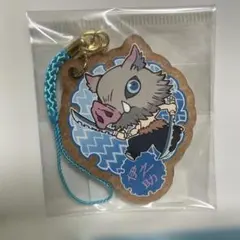 鬼滅の刃 嘴平伊之助 木製ストラップ