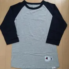 CHAMPION Tシャツ 七分袖 ラグランスリーブ