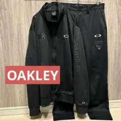 ゆう様専用OAKLEY ゴルフウェア 上下セットアップ ジャージ 刺繍ロゴ 古着