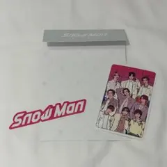 Snow Man 1st POP UP ステッカー