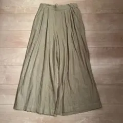 スタディオクリップ　ベージュ スカーチョ ゴムウエスト　Mサイズ