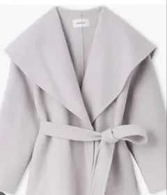 FRAY I.D ショールカラーショートリバーコート