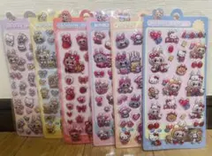 ラブブBONBON DROP シール 6シートセット