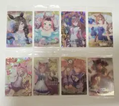 ウマ娘　ウエハース　カード　8枚セット　新品　未開封　ライスシャワー