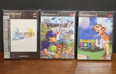 PS2ソフト3本セット