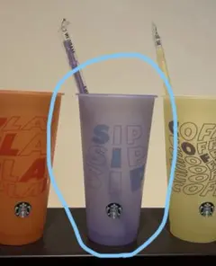 2025ミステリーカラーチェンジングコールドカップ スタバ パープル