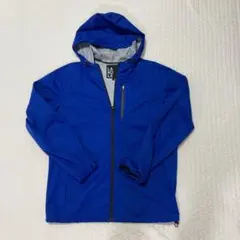 メンズ　パーカー M 青