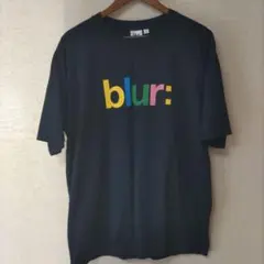 GU blur Tシャツ ネイビー size:XLのサムネイル
