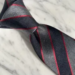 【新品】グレーミックス×ネイビー×赤ストライプ