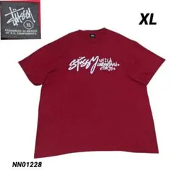 00s stussy Tシャツ XL手書きワールドツアー
