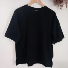 【新品未使用】SEASON REASON 半袖Tシャツ Lサイズ　黒