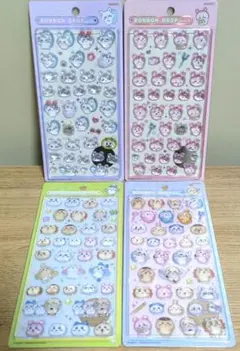 国内正規品 ちいかわ ボンボンドロップシール 第2弾 全4種セット