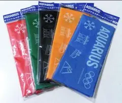 AQUARIUS オリジナル スポーツギアバッグ 5色セット