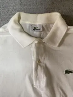 LACOSTE ラコステ ポロシャツ 白 サイズ3