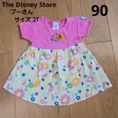 レトロDisney Store プーさん ワンピース 2T·90サイズのサムネイル