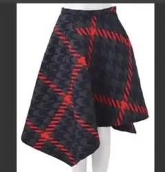 chesty ランダムスカート　チェック　美品