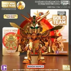 シークレット QMSV MINI GOLD TEAM バーニングガンダム外箱開封 - メルカリ
