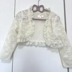 motherways アイボリー カーディガン 120cm