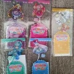 わんだふるプリキュアキャラクター透明スタンド5個セット