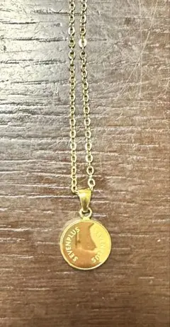 SEVEN PLUS ネックレス 金メッキ
