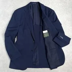 【極美品】グリーンレーベルリラクシングREDA テーラードジャケットネイビー48