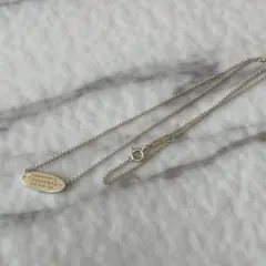 ティファニー　リターントゥ　オーバルID ネックレス