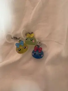 ほっぺちゃん カプセルトイ めじるしアクセサリー 3個セット