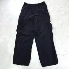 ユニクロ　イージーカーゴパンツ　M 綿混　カジュアル　シンプル　ウエストゴム