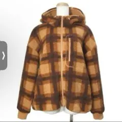 ユニクロ ボアフリースプリントパーカー ユニセックス