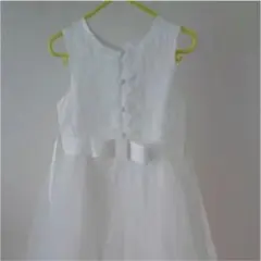 ２人分！白いドレス⭐︎ボレロ⭐︎靴　お値下げ3点セット