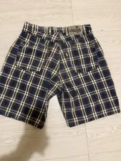 Levi's チェック柄 ルーズフィット ショートパンツ