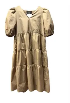 バナナリパブリック BANANA REPUBLIC パフスリーブ ワンピースのサムネイル
