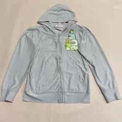 すみっこぐらし　パーカー　120 パープル