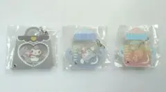 サンリオ カスタムアクリルチャーム　クロミ　シナモロール　キキ ララ