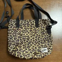 Drifter ヒョウ柄ショルダーバッグ