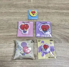 BT21 LINE FRIENDS くら寿司Tata 5個セット