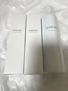SHIRORU ホワイトニングゲル2本 洗顔料　セット
