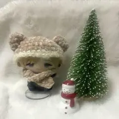 〈匿名配送〉クリスマス ちびぬい服 (にじぱぺっと)コスプレ くま セット