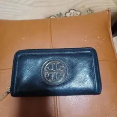 Tory Burch ブラックレザー 長財布