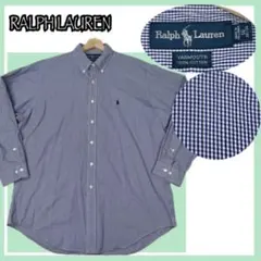 ✨美品✨ラルフローレン ギンガムシャツ YARMOUTH 綿100% 16 XL