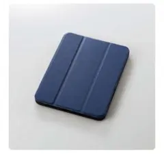 iPad mini 第6世代/手帳型/Pencil収納/スリープ対応/ネイビー