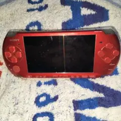 SONY PSP-3000 本体 レッド　ジャンク品