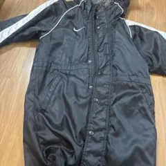 Nike ベンチコート 黒 フリース内張り