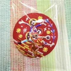 ディズニー刺繍缶バッジ　リメンバーミー　COCO